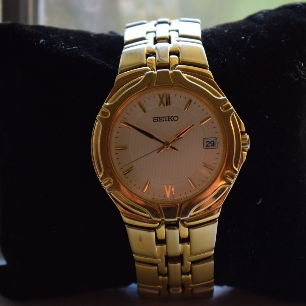 Seiko Gold Dress Watch (7N42)